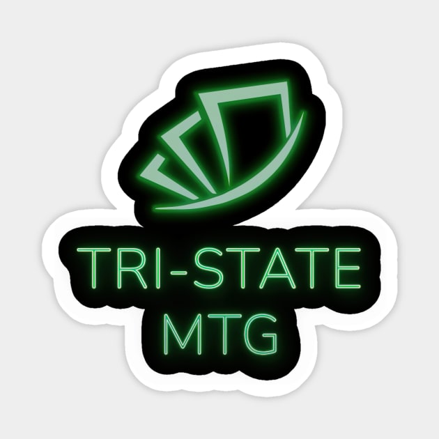 Tri-State MTG logo green Sticker by brillallfarriambd